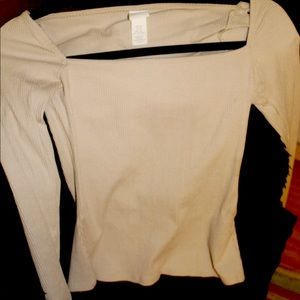 Basic long sleeve fitted shirt